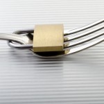 iStock_000015812154XSmall eating disorders fork with a lock