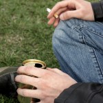 shutterstock_60202486 teenager smoking and drinking alcohol