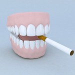 shutterstock_64938745 denture with cigarette