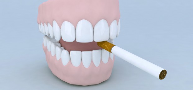 shutterstock_64938745 denture with cigarette