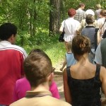 group walking