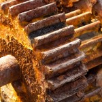 shutterstock_52040509 - Rusty cogs