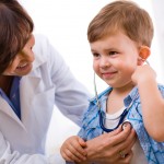 Child with doctor