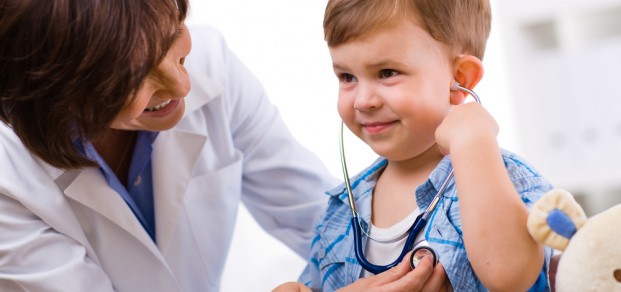 Child with doctor