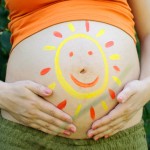Pregnant belly painting