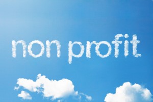 Non profit words and clouds