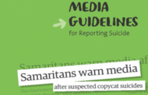 The Samaritans have produced excellent best practice reporting guidelines for journalists to follow.