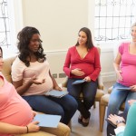 Routine specialist pregnancy care involved an initial meeting to discuss quitting smoking and set a quit date, followed by 4 weekly telephone calls, and free nicotine replacement therapy for 10 weeks.