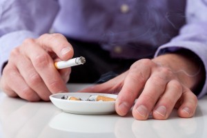 The participants were smokers who were not willing or able to quit smoking within the next month but willing to reduce smoking and make a quit attempt within the next 3 months