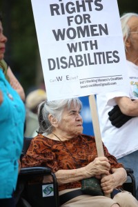 Most of the participants did not see disability in social or political terms.