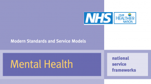 The 1999 National Service Framework set out the blueprint for working with carers of people with mental illness.