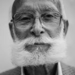 Bearded senior man