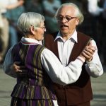 Folk dancing