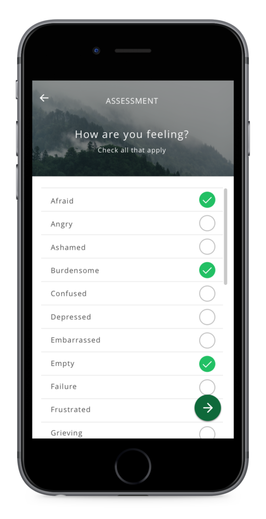 This qualitative study explored the feasibility of blended therapy (face-to-face problem solving therapy with a psychiatrist plus a mobile phone app) for men who self-harm.