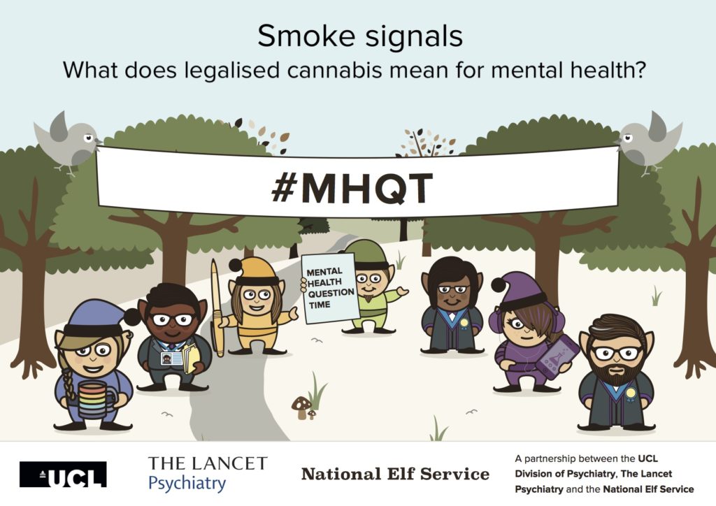 On 26th Sep 2018, Mental Health Question Time will be discussing the pros and cons of cannabis in relation to our mental health.