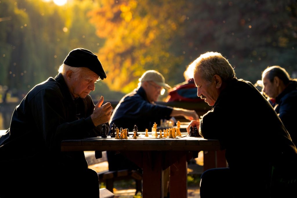 Brain-stimulating activities lead to better cognitive functioning and well-being.