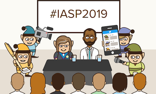 Follow #IASP2019 on Twitter for all the updates from the 30th World Congress of the International Association for Suicide Prevention