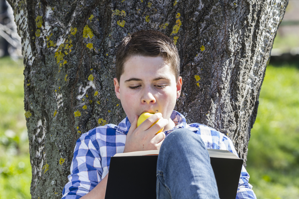 Reading for pleasure is associated with increased fruit consumption, but also with decreased physical activity.