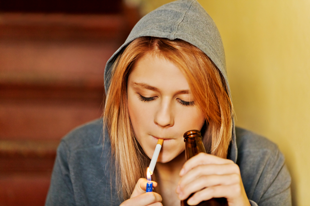 Daily reading for pleasure was associated with a lower risk for using cigarettes and alcohol.