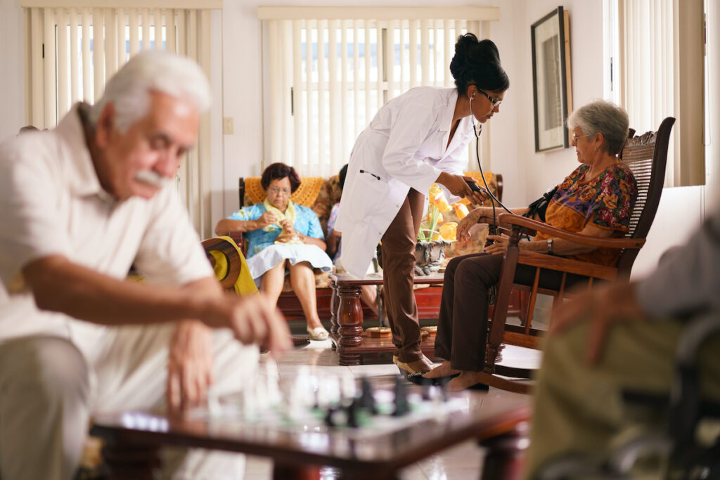 Care homes can be funded by the local authority, the National Health Service (NHS) or privately: it is estimated that around 40% of residents in care homes are self-funders