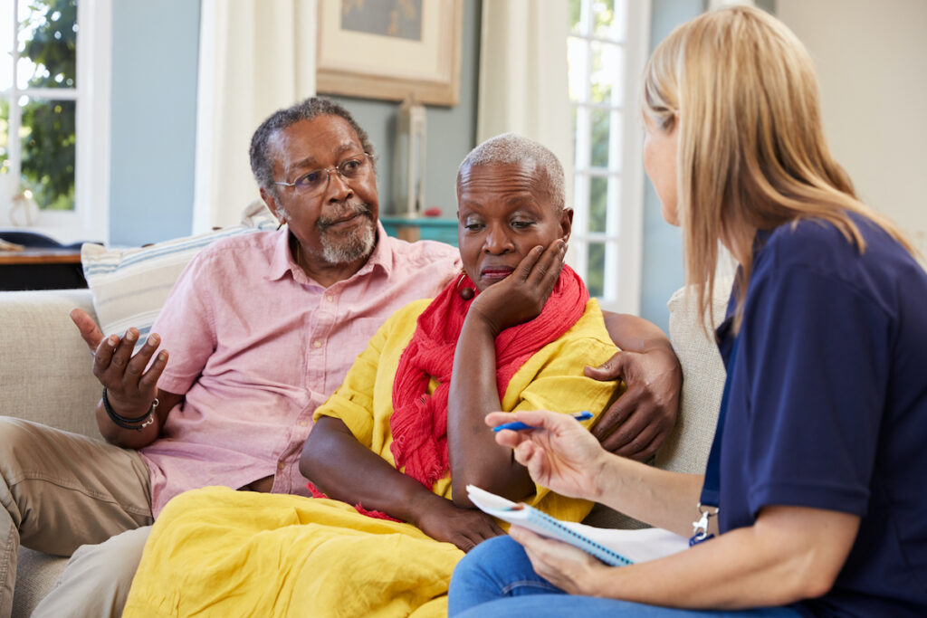 This study focuses on hearing the voices of people with dementia and their family carers on a topic which is often overlooked and hard to research. In doing so, it identifies what might help or hinder the timing of a decision to move to a care home.