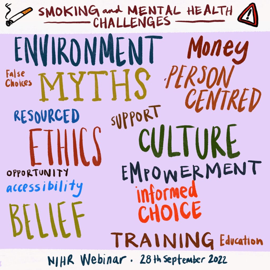 Smoking and Mental Health: the challenges