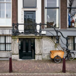 A,Bicycle,Parked,In,Front,Of,An,Iconic,Building,In