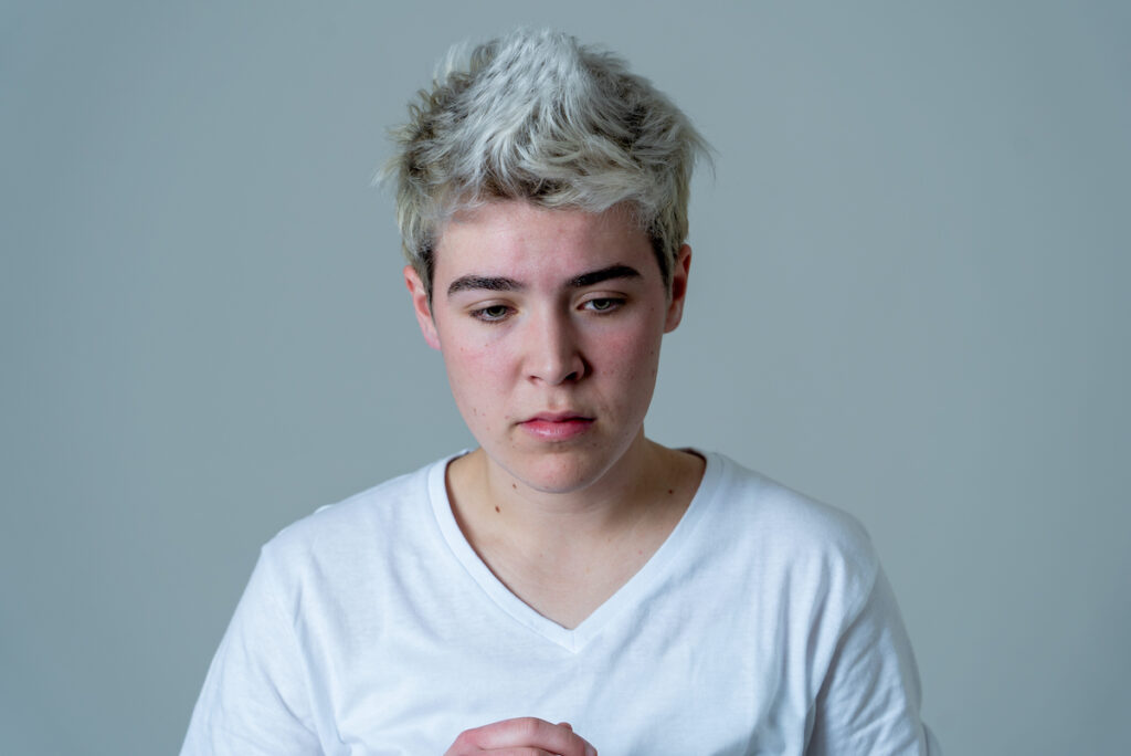 Trans and gender diverse young individuals are at increased risk of poor mental health and high levels of mental distress due to stigma and discrimination.