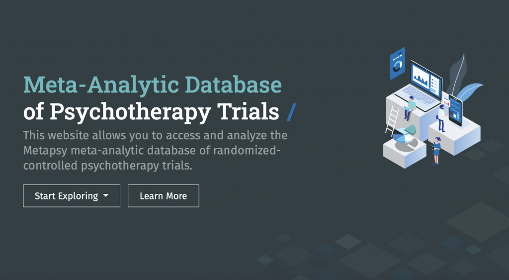 Visit metapsy.org to access the free Metapsy meta-analytic database of randomized-controlled psychotherapy trials.