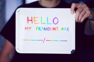 Hello my pronouns are whiteboard