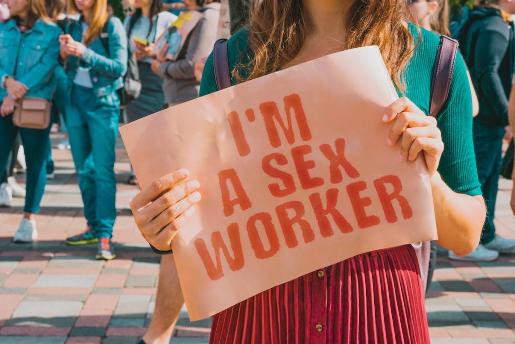 Interventions advocating education and empowerment for sex workers and those with multicomponent strategies were found effective in improving health outcomes.