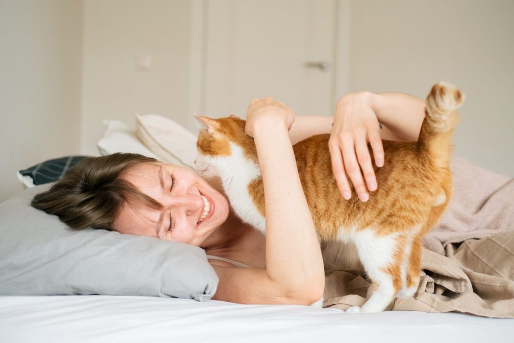 Autistic people can create a strong bond with their cat, especially under stressful circumstances such as the pandemic.