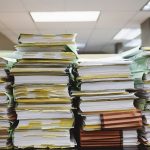 A pile of papers