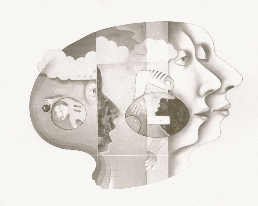 Cartoon image of a head