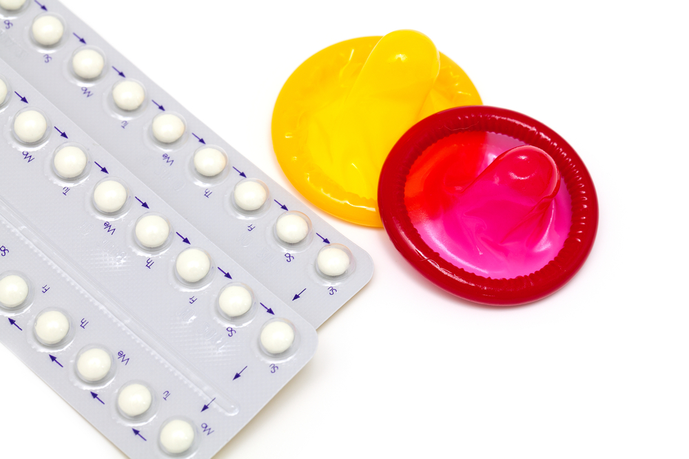 Condoms and contraceptive pills