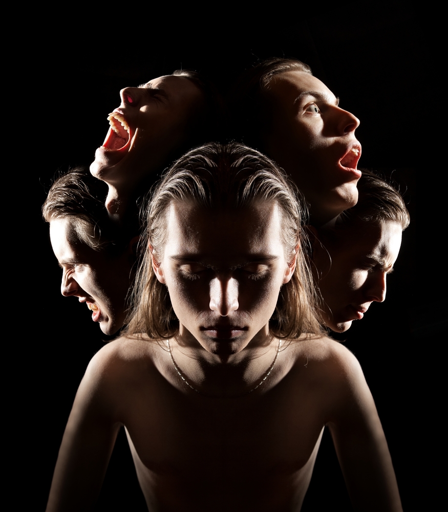 Several heads surrounding one head
