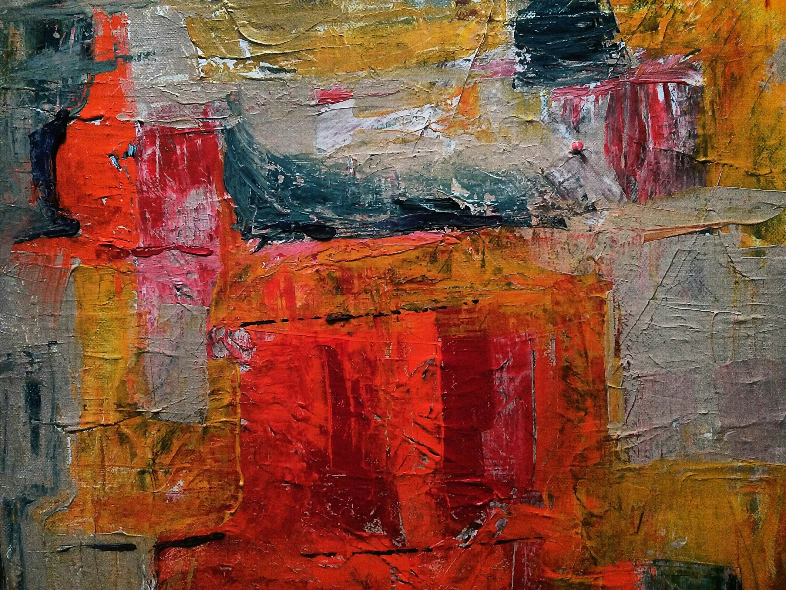 An abstract painting
